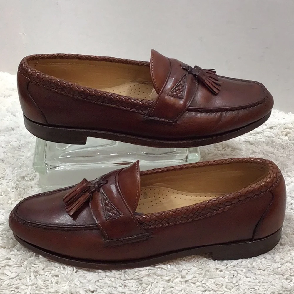Allen Edmonds Maxfield tassel loafers 11.5D